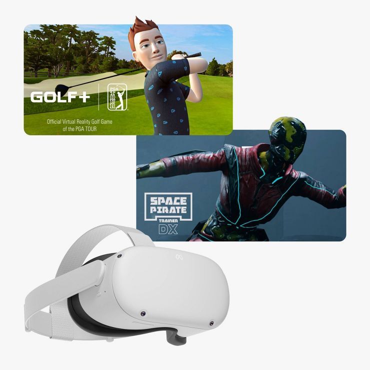 Meta Quest 2: Advanced All-In-One Virtual Reality Headset - 128GB | Target