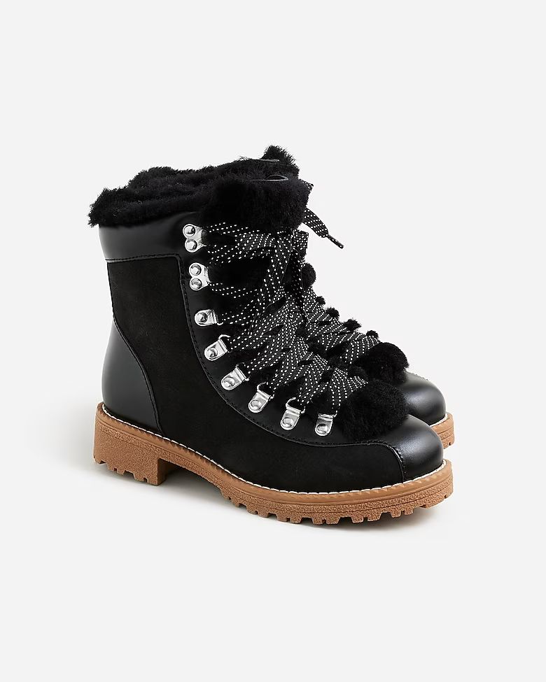 New Nordic boots in leather and nubuck | J.Crew US