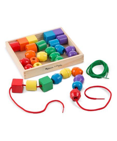 Primary Lacing Bead Set | Zulily