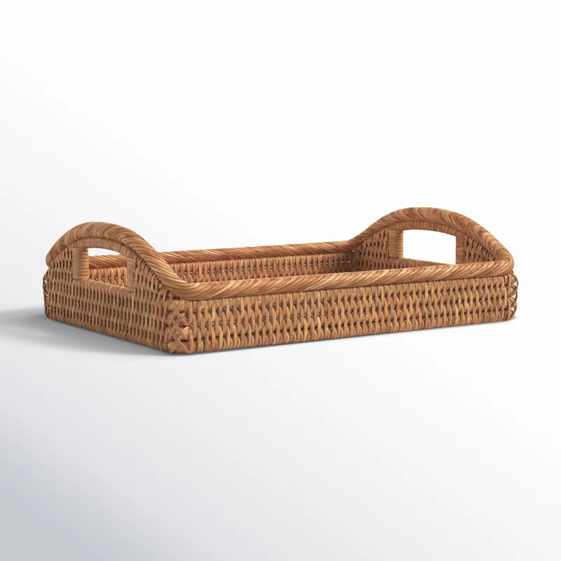 Panya Rattan Tray | Wayfair North America