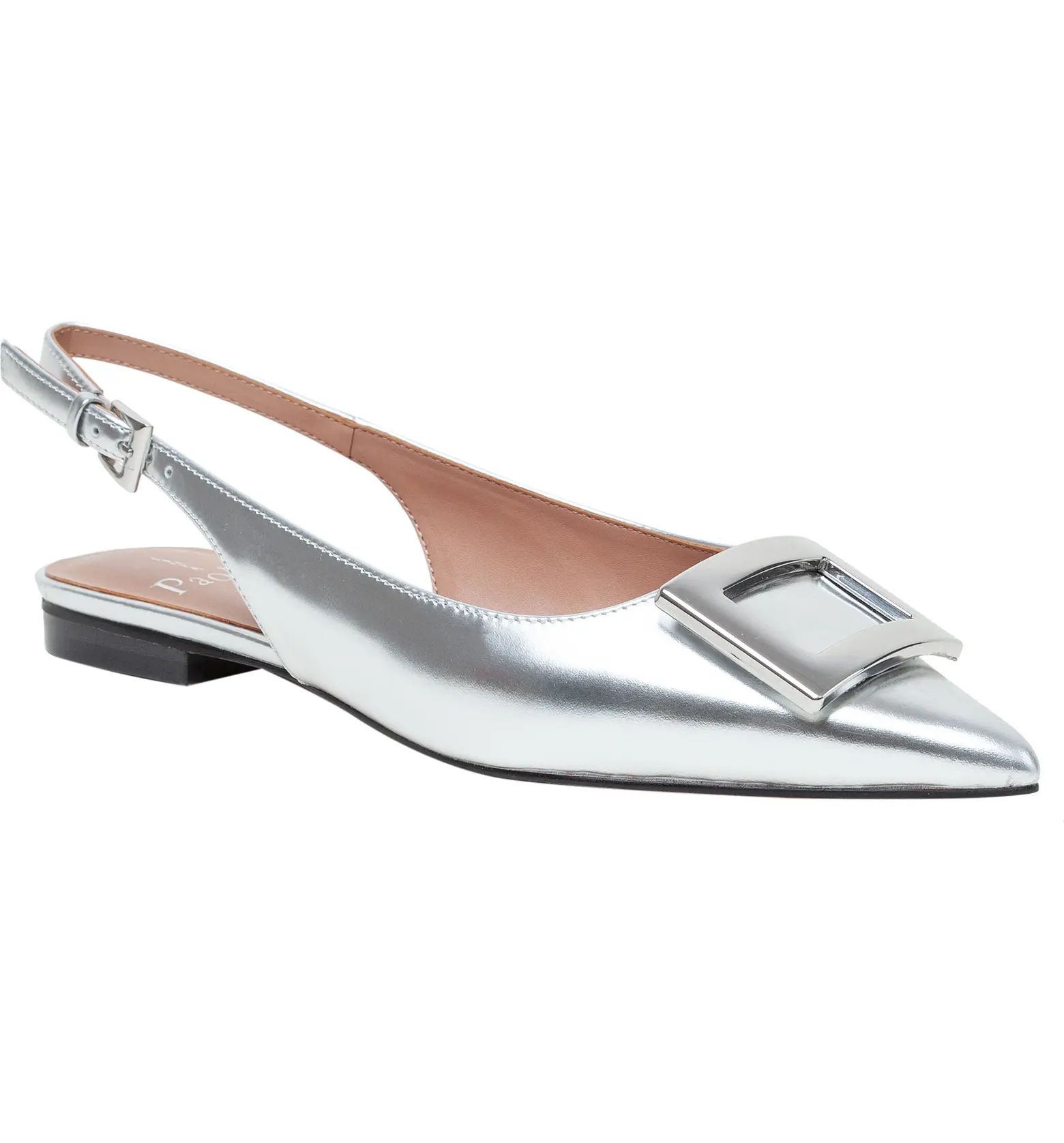 Delica Slingback Pointed Toe Flat (Women) | Nordstrom