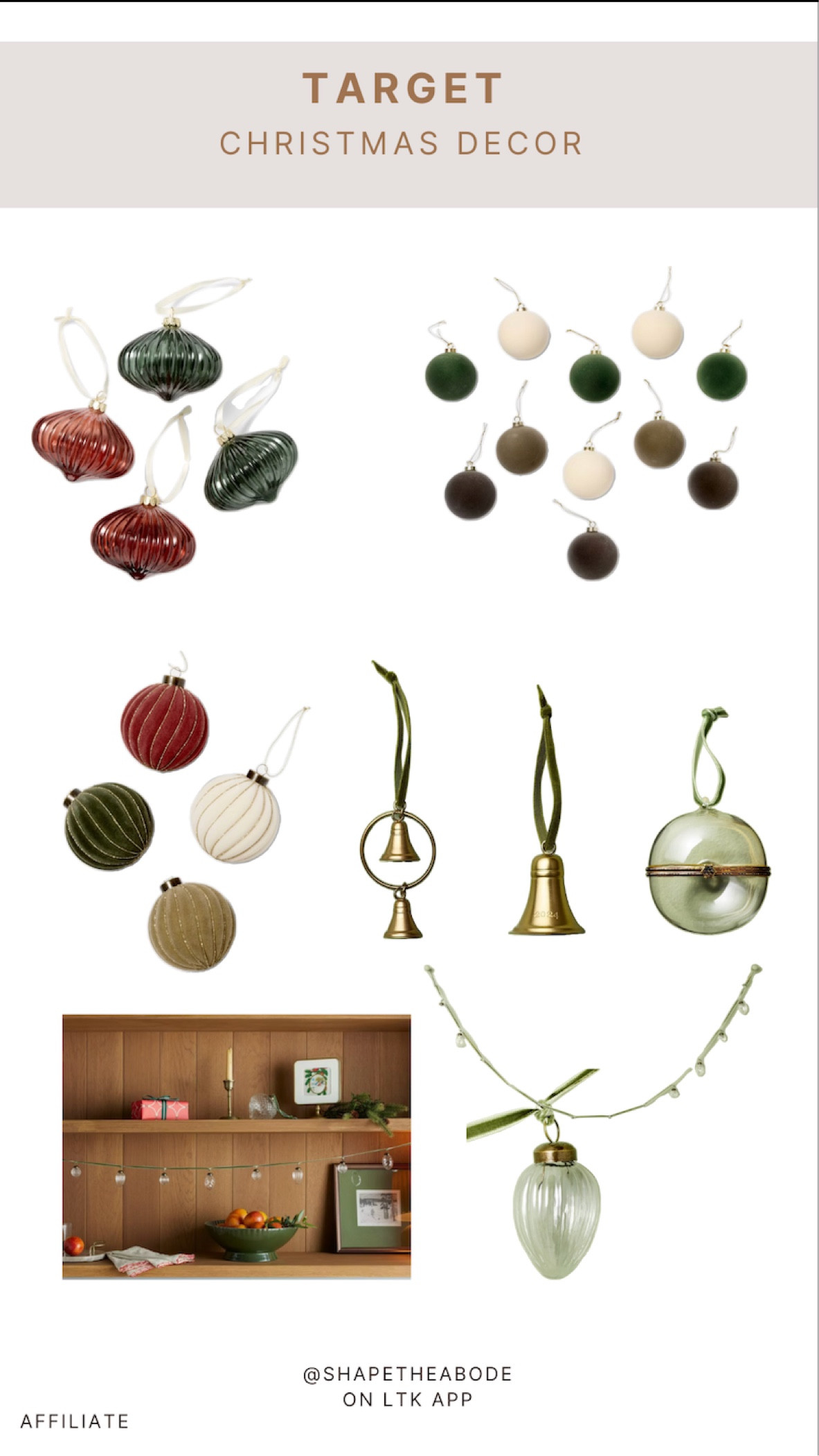 Target holiday decor finds
#christmasdecor


#LTKHoliday #LTKSeasonal #LTKHome