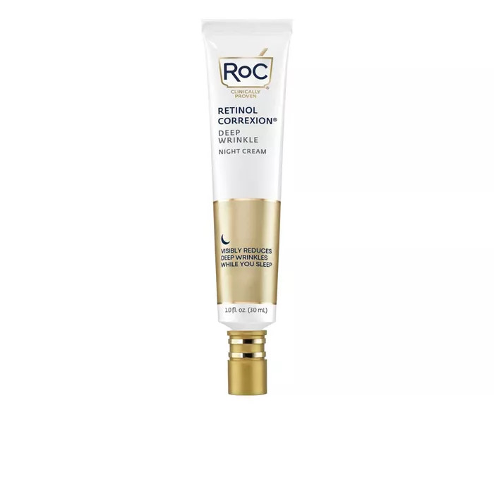 RoC Retinol Correxion Deep Wrinkle Anti-Aging Night Face Cream - 1oz | Target