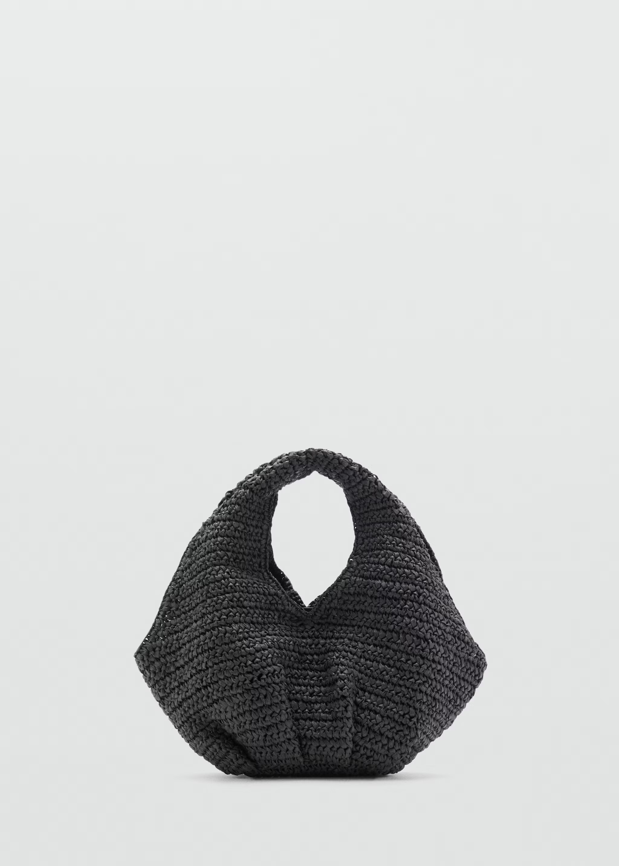 Natural fiber handbag | MANGO (US)