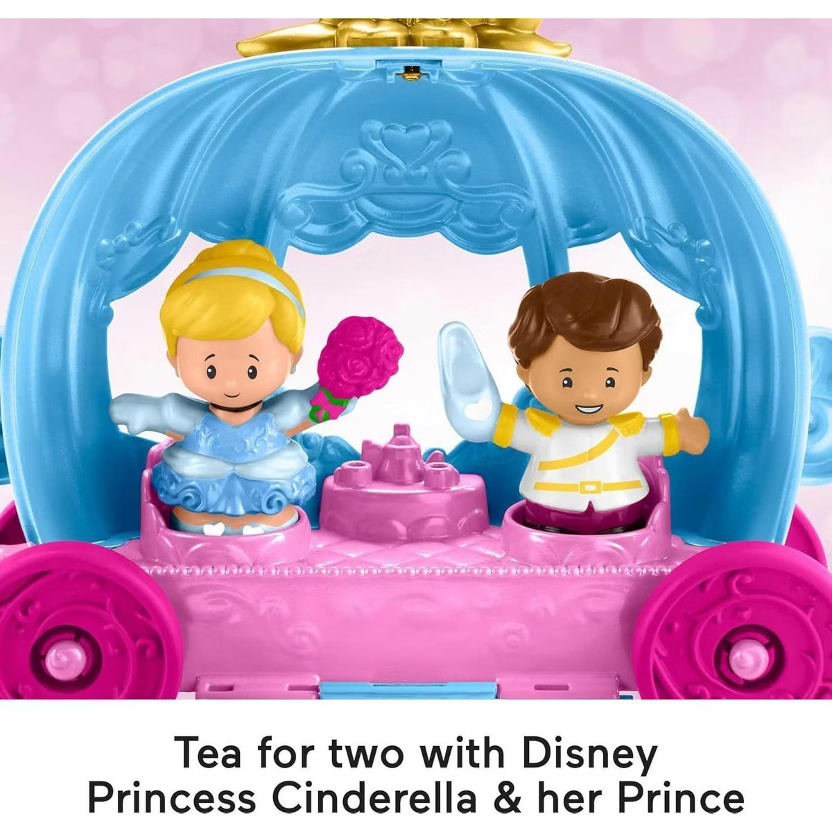 Fisher-Price Little People Toddler Toy Disney Princess Cinderella’s Dancing Carriage Playset wi... | Target