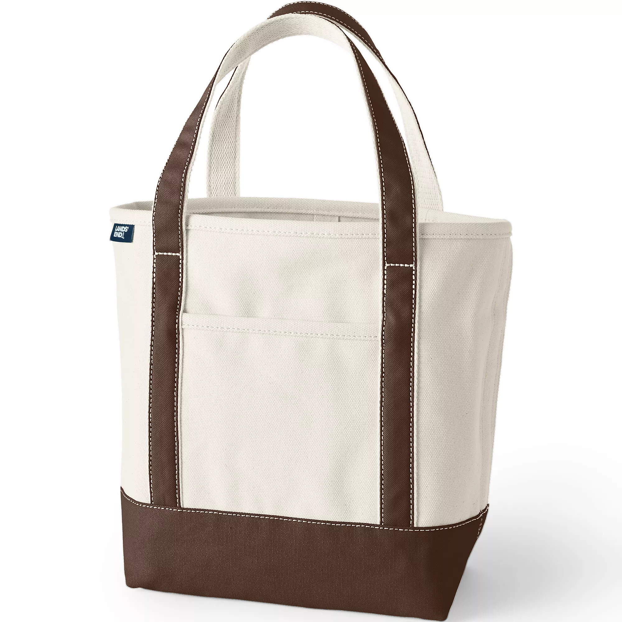 Medium 5 Pocket Open Top Canvas Tote Bag | Lands' End (US)
