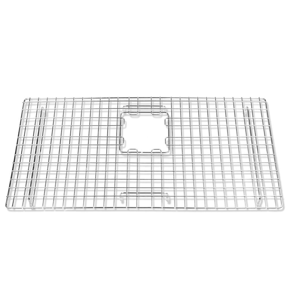 SINKOLOGY SinkSense Alder 27.5 in. x 14 in. Bottom Grid for Kitchen Sinks in Stainless Steel-SG01... | The Home Depot