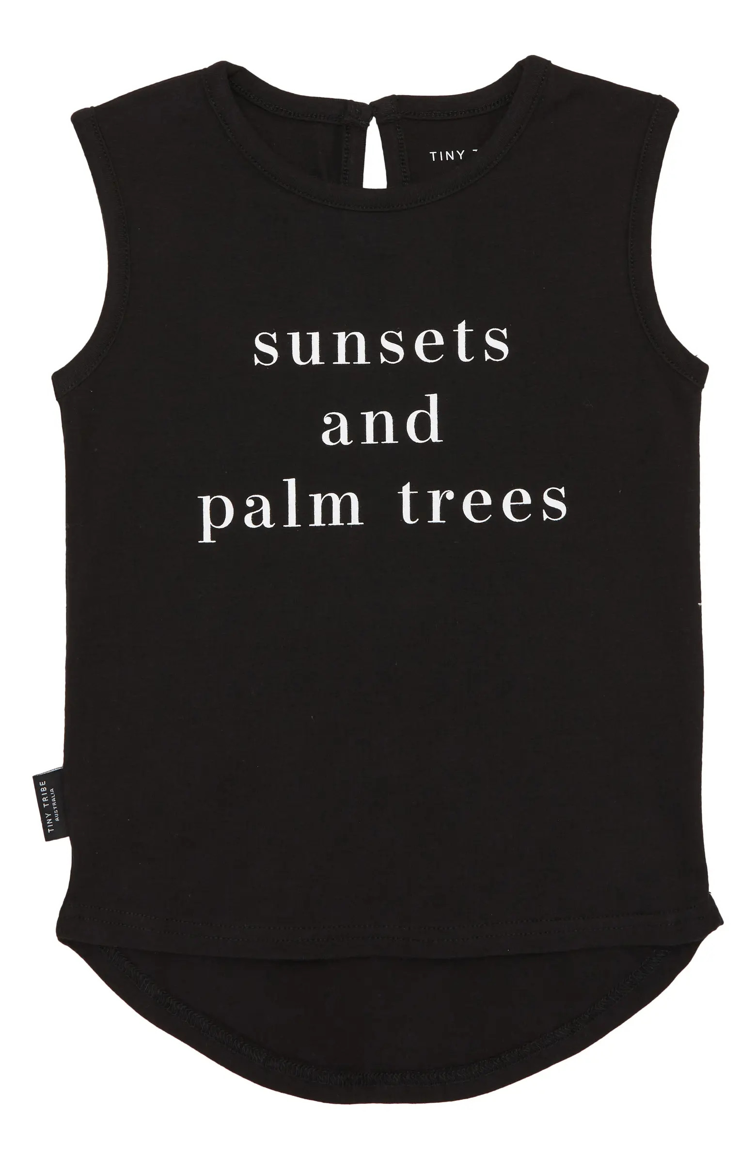 Kids' Sunsets & Palm Trees Tank | Nordstrom