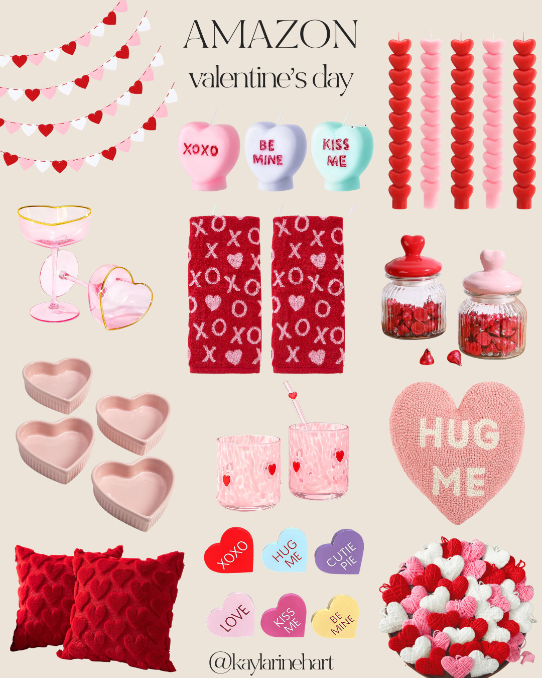 Amazon Valentine’s Day finds 💕 Sweet little décor, cozy touches, and fun pieces that make the house feel festive without going overboard.

#valentinesday #amazon #amazonhome #vday 

 #LTKSeasonal #LTKHome #LTKFindsUnder50