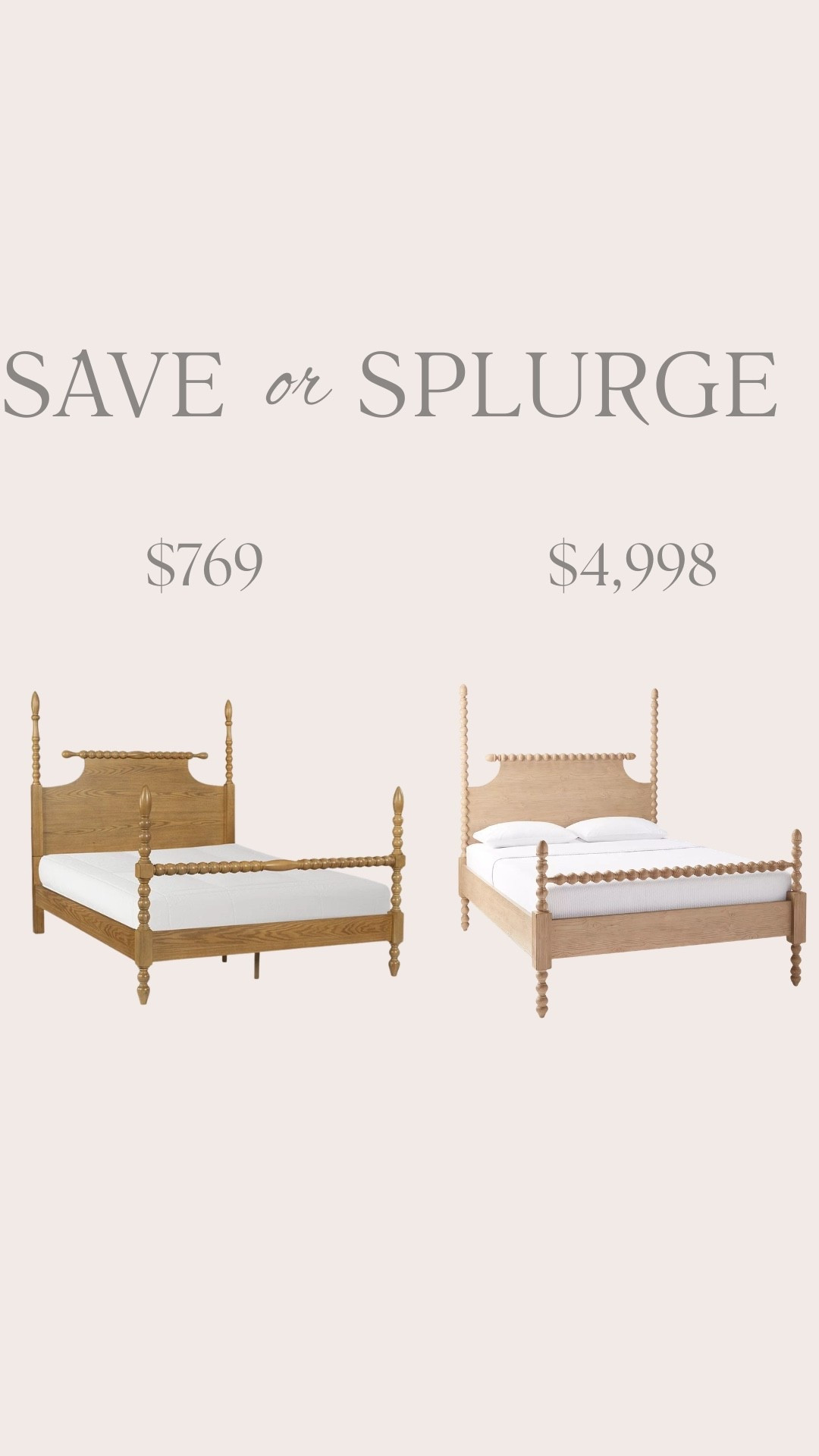 Save vs splurge 

#LTKHome