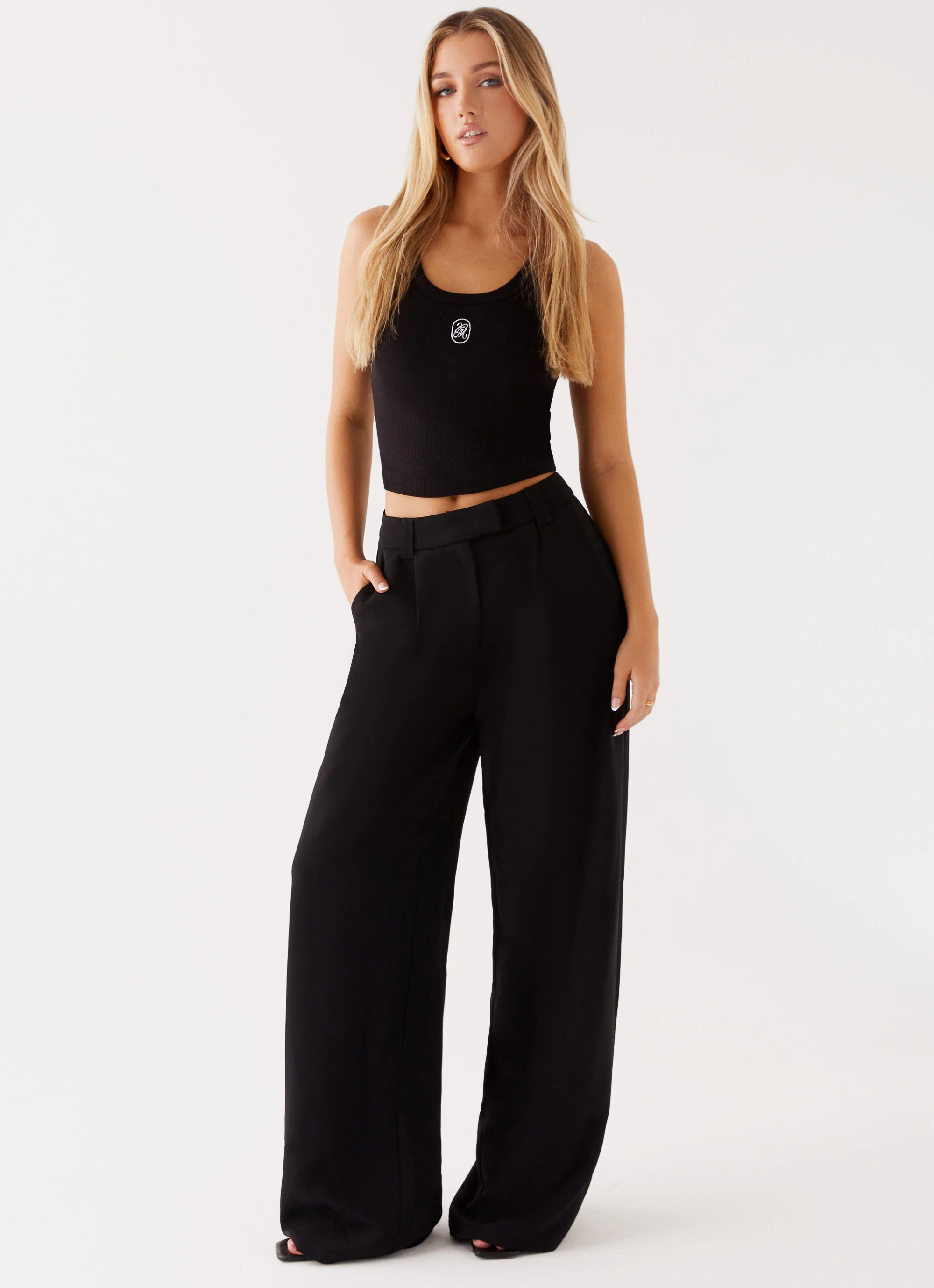 Midnight City Suit Pants - Black | Peppermayo (Global)