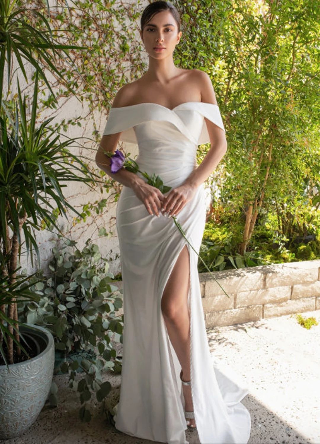 PREORDER White Vintage Wedding Dress Bridal Dress Bride Bridal Gown Wedding Gown Satin Engagement... | Etsy (US)