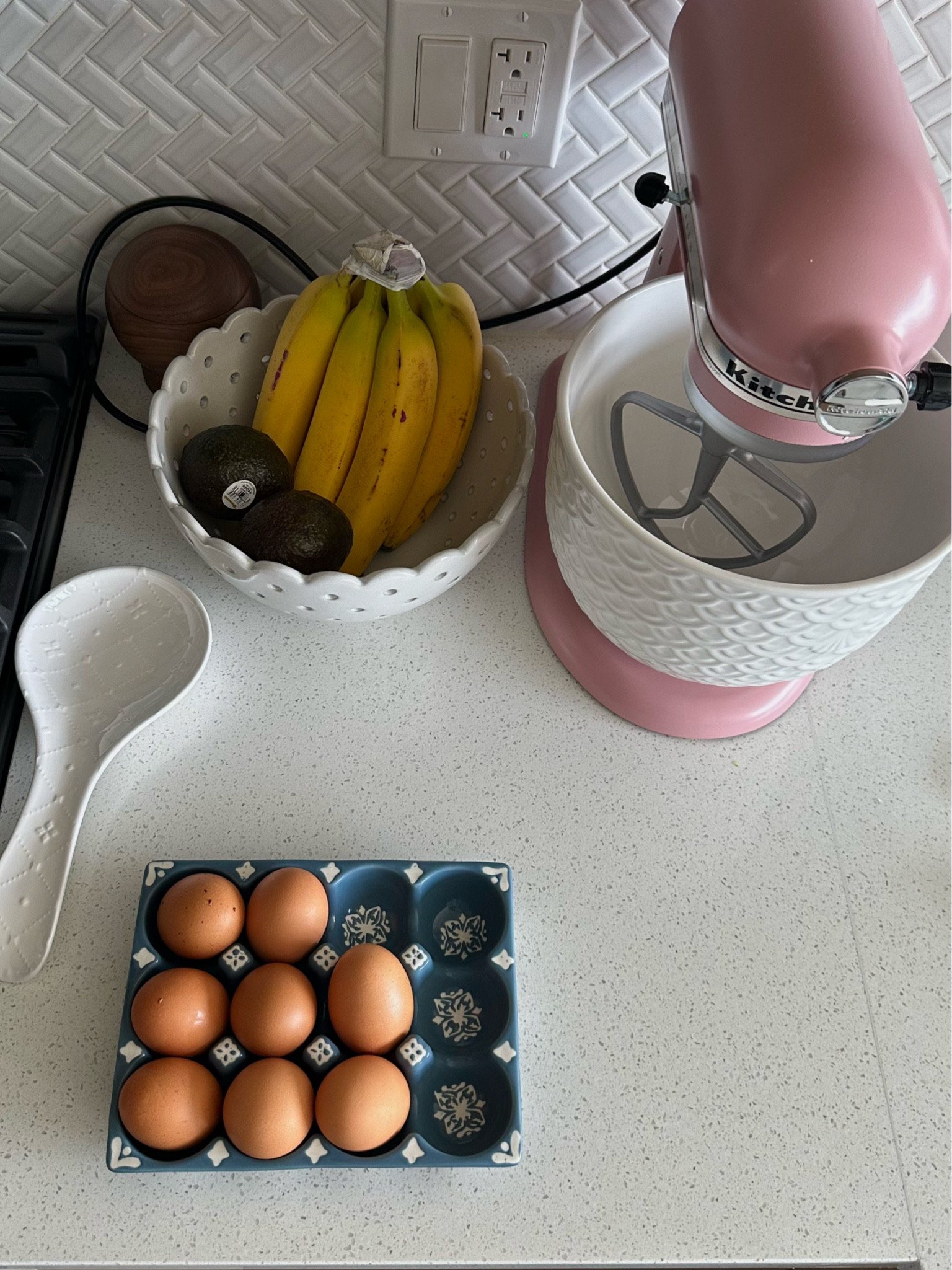 My pink kitchen aid warms my heart

#LTKHome