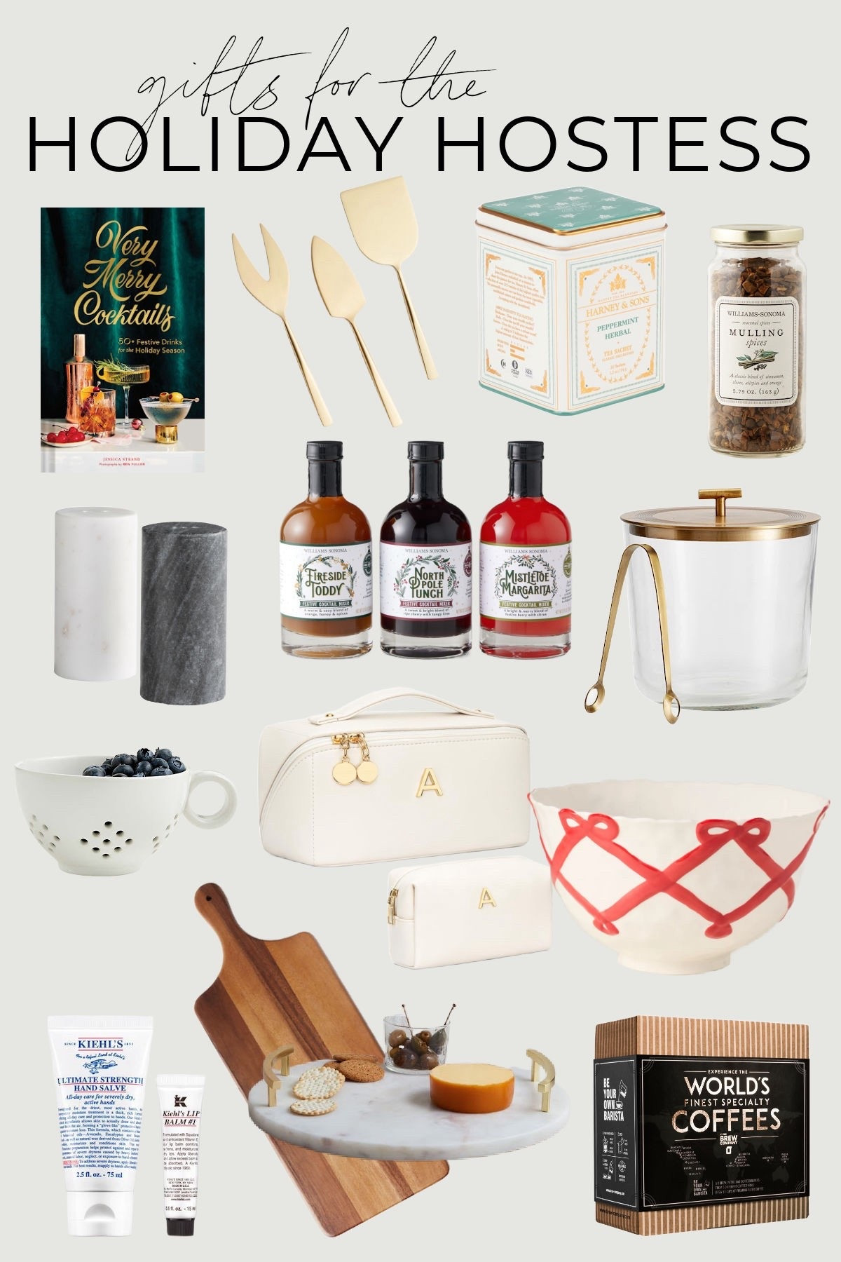 'Tis the season to spread a little joy! These curated holiday hostess gifts make it easy to show your appreciation with thoughtful and practical items that are sure to delight. Which gift would you choose? Gold cheese knives, red bow serving bowl, festive cocktail mixers, tea tin, or something else?

#LTKGiftGuide #LTKSeasonal #LTKHoliday