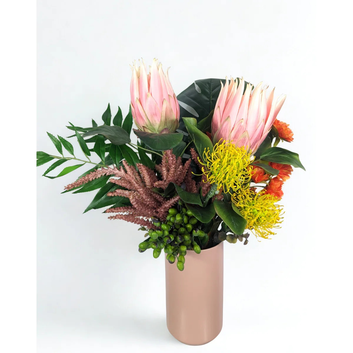 Protea Tropical Silk Arrangement | Wayfair North America