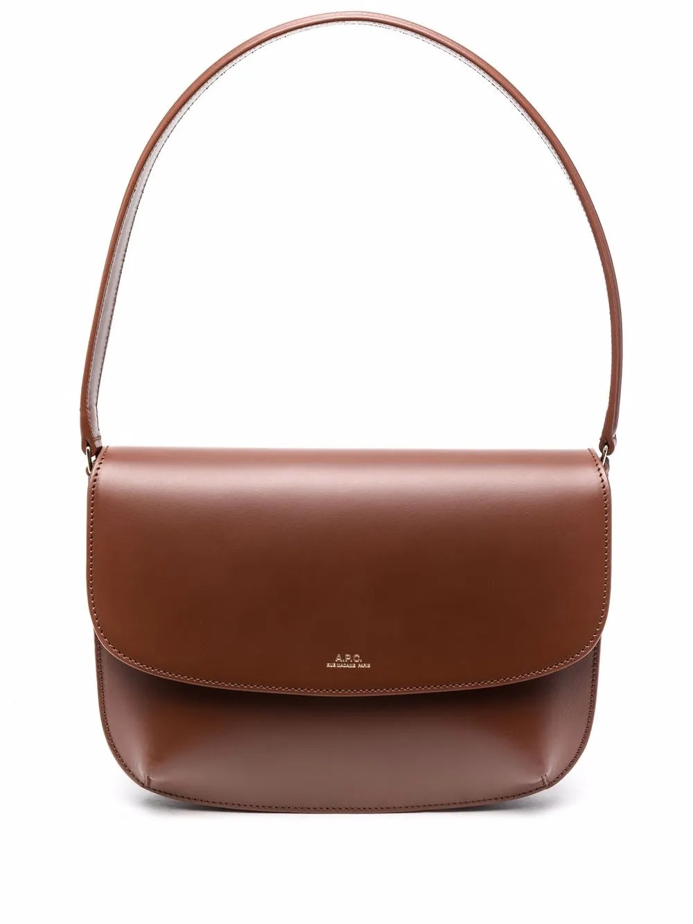 A.P.C. Sarah Leather Shoulder Bag - Farfetch | Farfetch Global