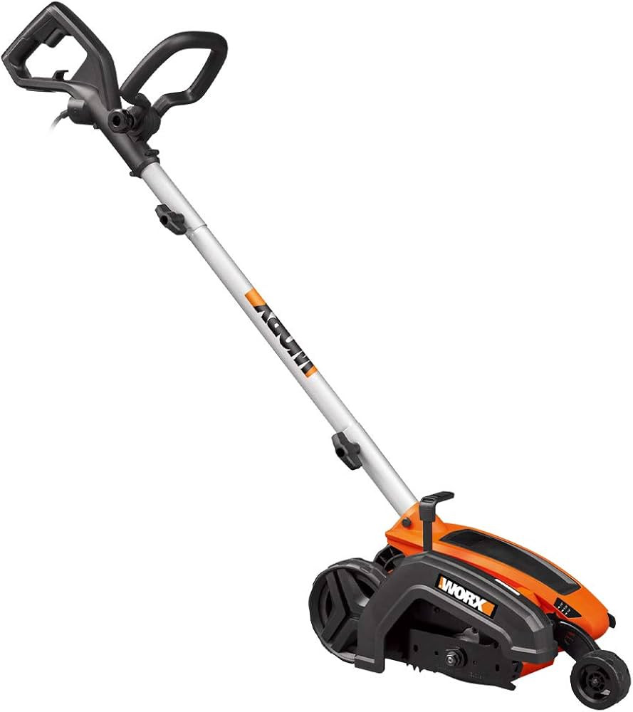 WORX WG896 12 Amp 7.5 Inch Electric Lawn Edger & Trencher, Orange and Black | Amazon (US)