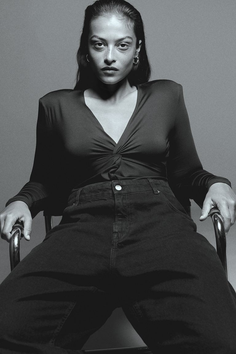 Knot-detail Thong Bodysuit | H&M (US + CA)