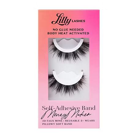 Lilly Lashes Self-Adhesive Lashes- Moneymaker, One Size | JCPenney