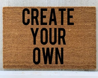 Personalized Family Name Doormat Rug, Custom Doormat, Personalized Doormat, Engagement Gift, Wedd... | Etsy (US)