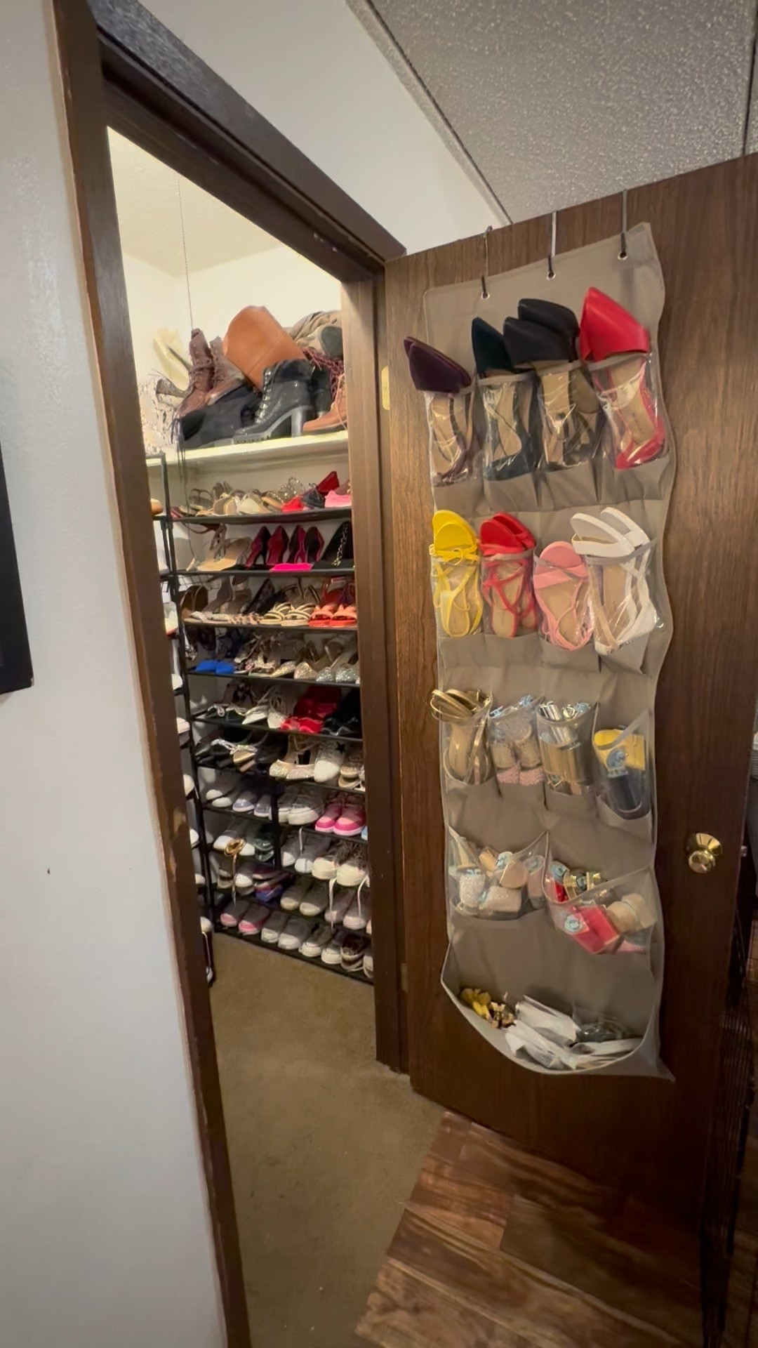 If you're looking for an affordable way to organize your shoes, this over the door hanging shoe organizer from Target and shoe racks from Amazon are perfect! 

#LTKShoeCrush #LTKFindsUnder50 #LTKHome