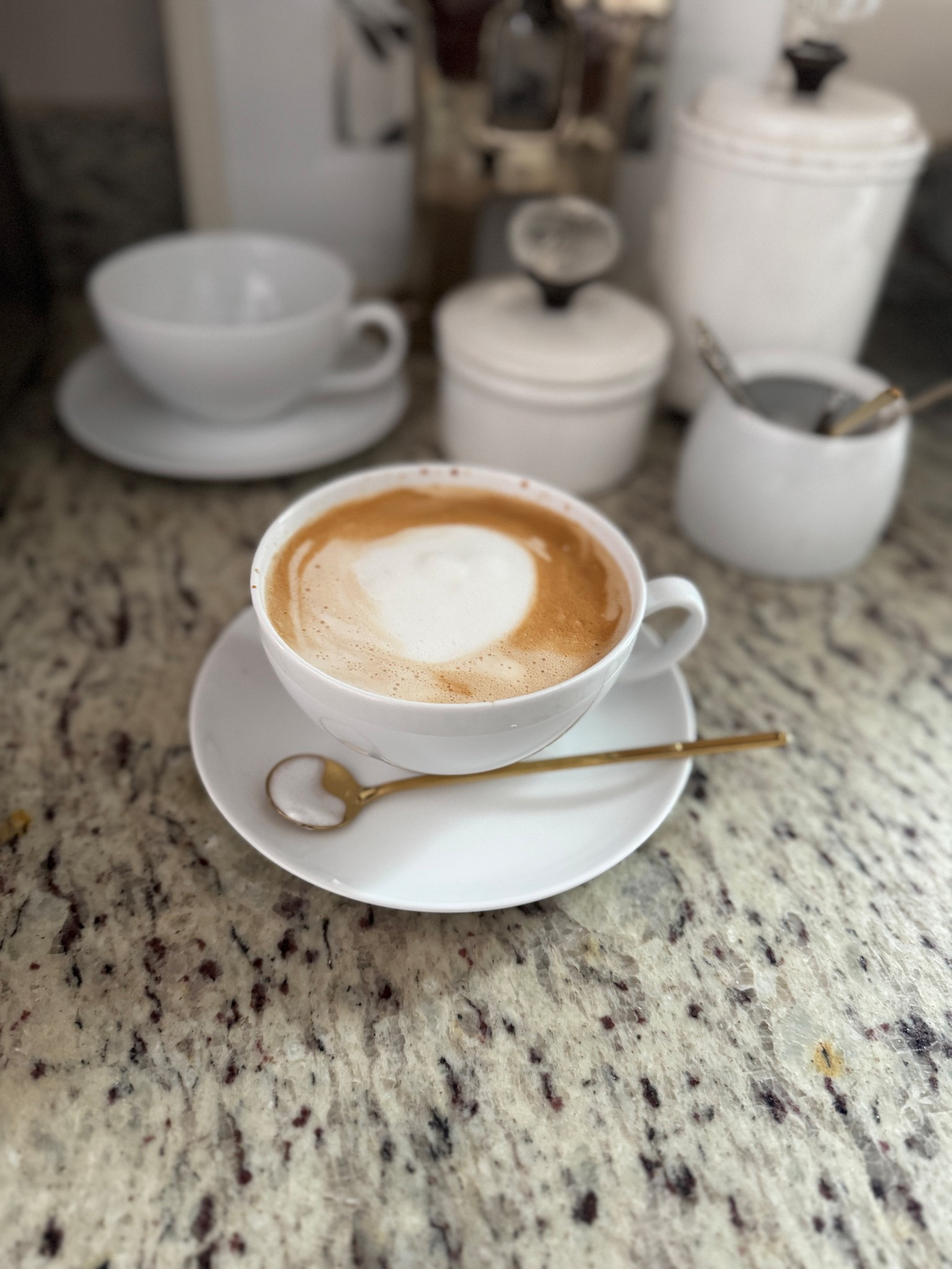 The Breville Barista Impress espresso machine from Williams Sonoma is the gift that keeps on giving. I almost made a heart in my cappuccino this morning! #espressomachine #cappuccino #coffeetime 

#LTKHoliday #LTKHome #LTKGiftGuide