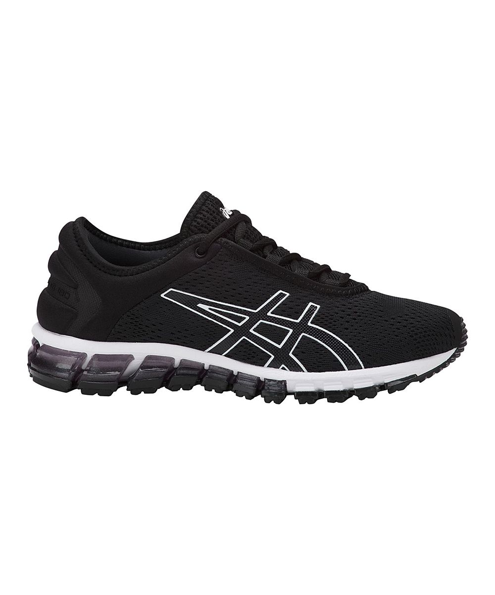 ASICS Women's Running Shoes BLACK - Black & White GEL-Quantum 180 3 Running Shoe - Women | Zulily