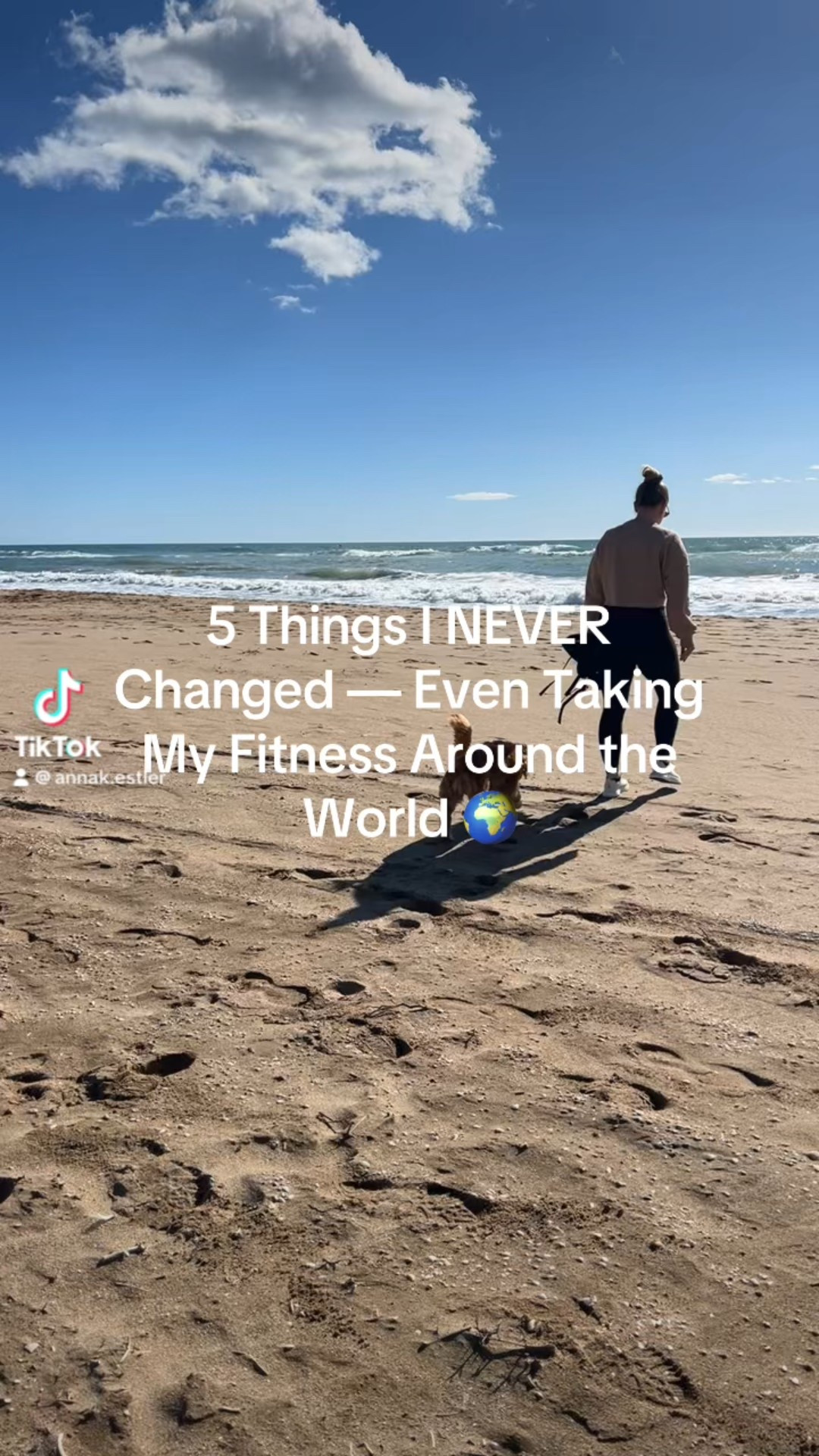 6 Things I NEVER Changed - Even
Taking My Fitness Around the World non negotiable
1. 10K+ steps day
2. Protein first. Every meal.
3. Lift weights — find a local gym anywhere
4. Make Workouts FUN — dance, outdoors, views > vibes
5. Wake Up → put on a workout fit
immediately
6. BONUS: Travel with Booty
Bands & Bala Bangles
Travel Workouts made easy!

Try my app for one week FREE!

Annakestler.com for your FREE week of At Home and Travel Workouts!


#LTKdayinmylife #LTKfitnessgoals #LTKTravel