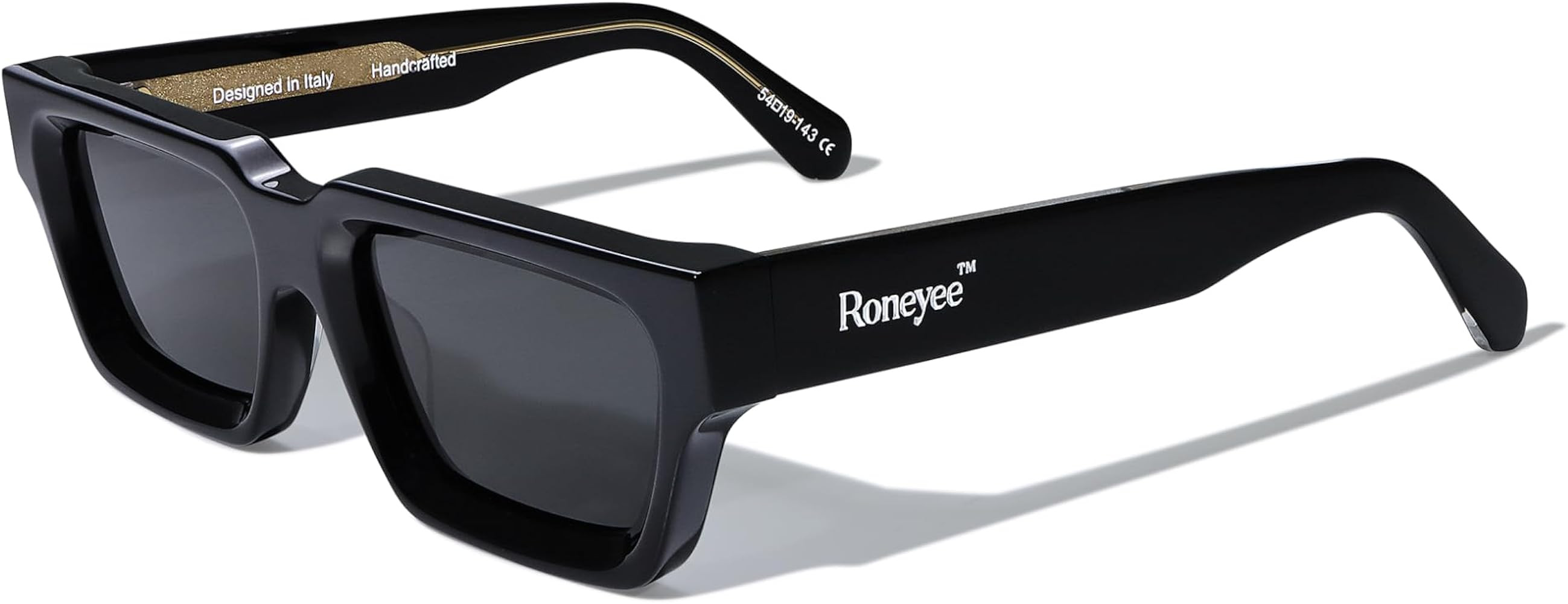 Non Polarized Acetate Sunglasses 148mm Frame with UV Protection Impact Resistant Nylon Lens Retro... | Amazon (US)