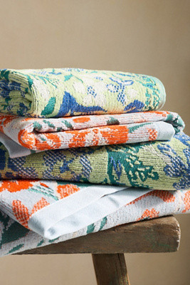 Lillian Cotton Bath Towel Collection | Anthropologie (US)