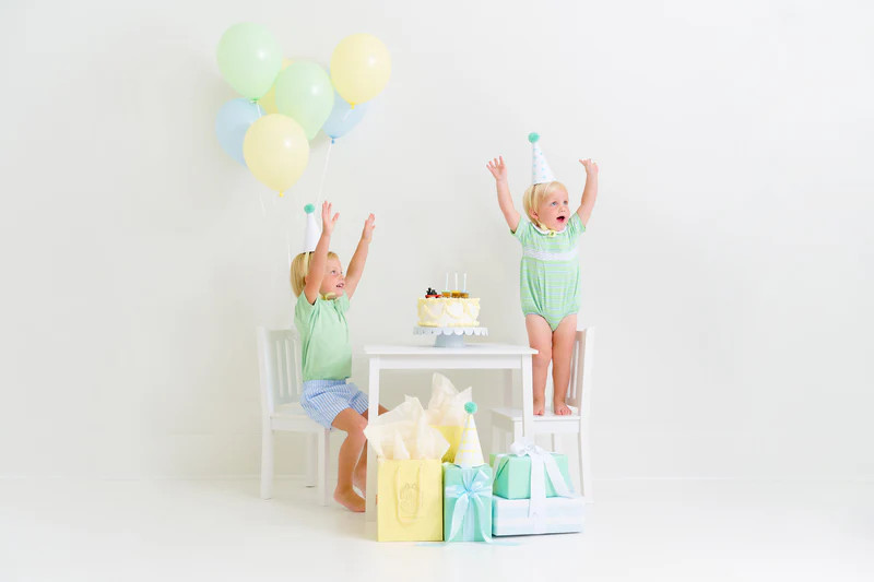 Smocked Bradford Bubble - Grace Bay Green, Beale Street Blue, & Worth | The Beaufort Bonnet Company