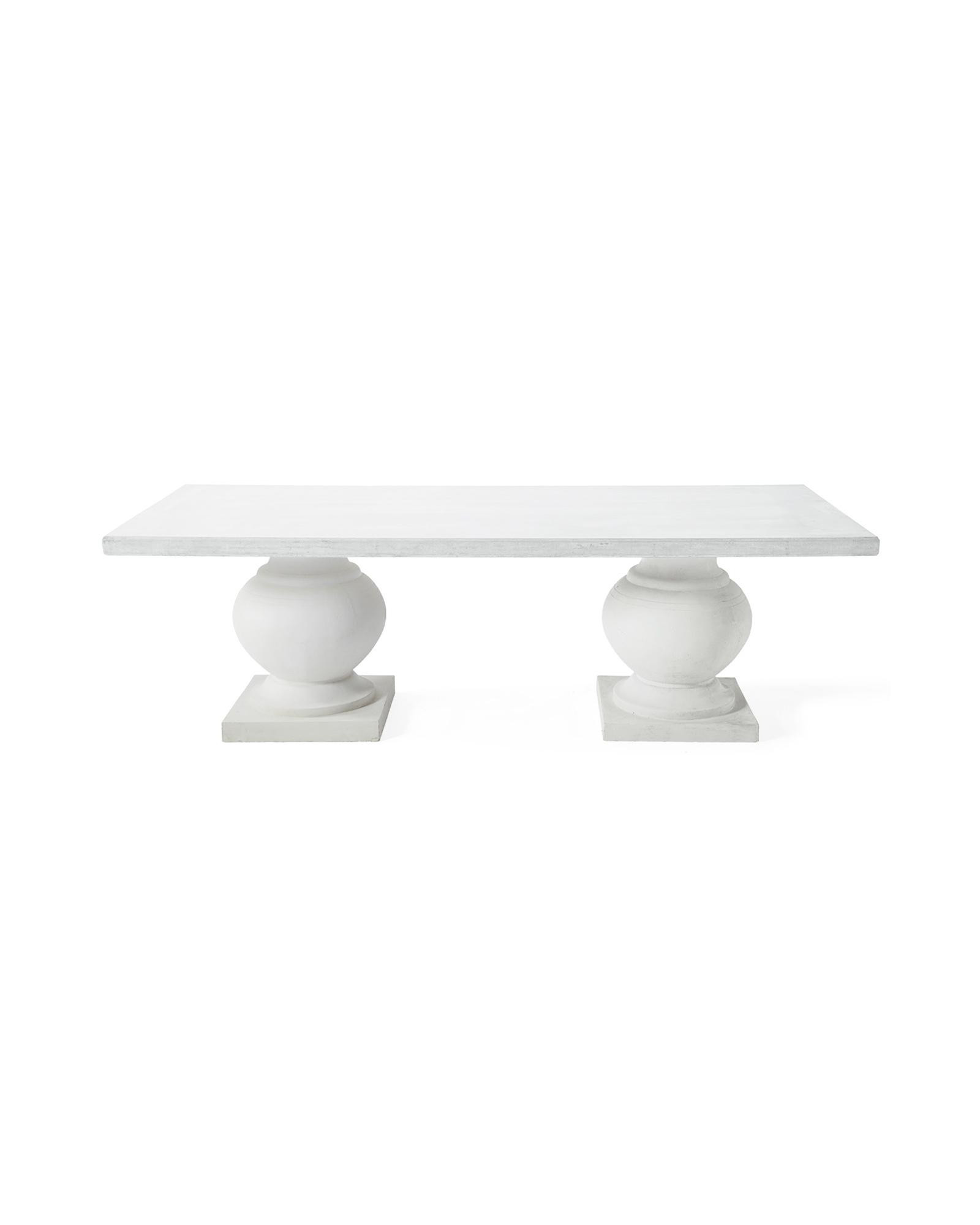 Terrace Dining Table – 94.5" - White/White | Serena & Lily | Serena and Lily