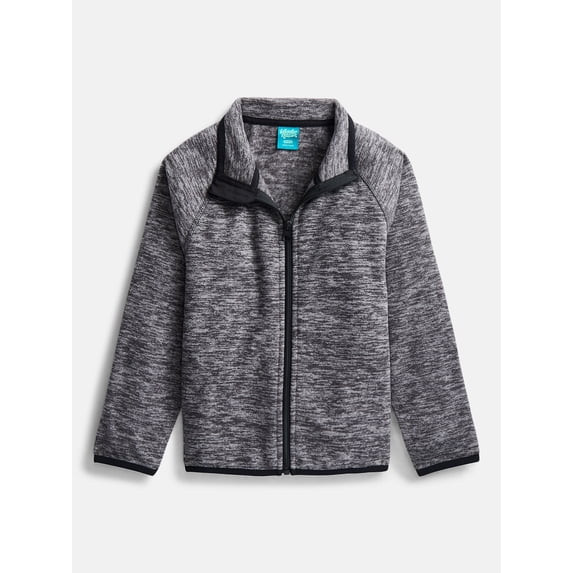 Wonder Nation Boys Microfleece Full Zip Jacket, Sizes 4-18 & Husky | Walmart (US)