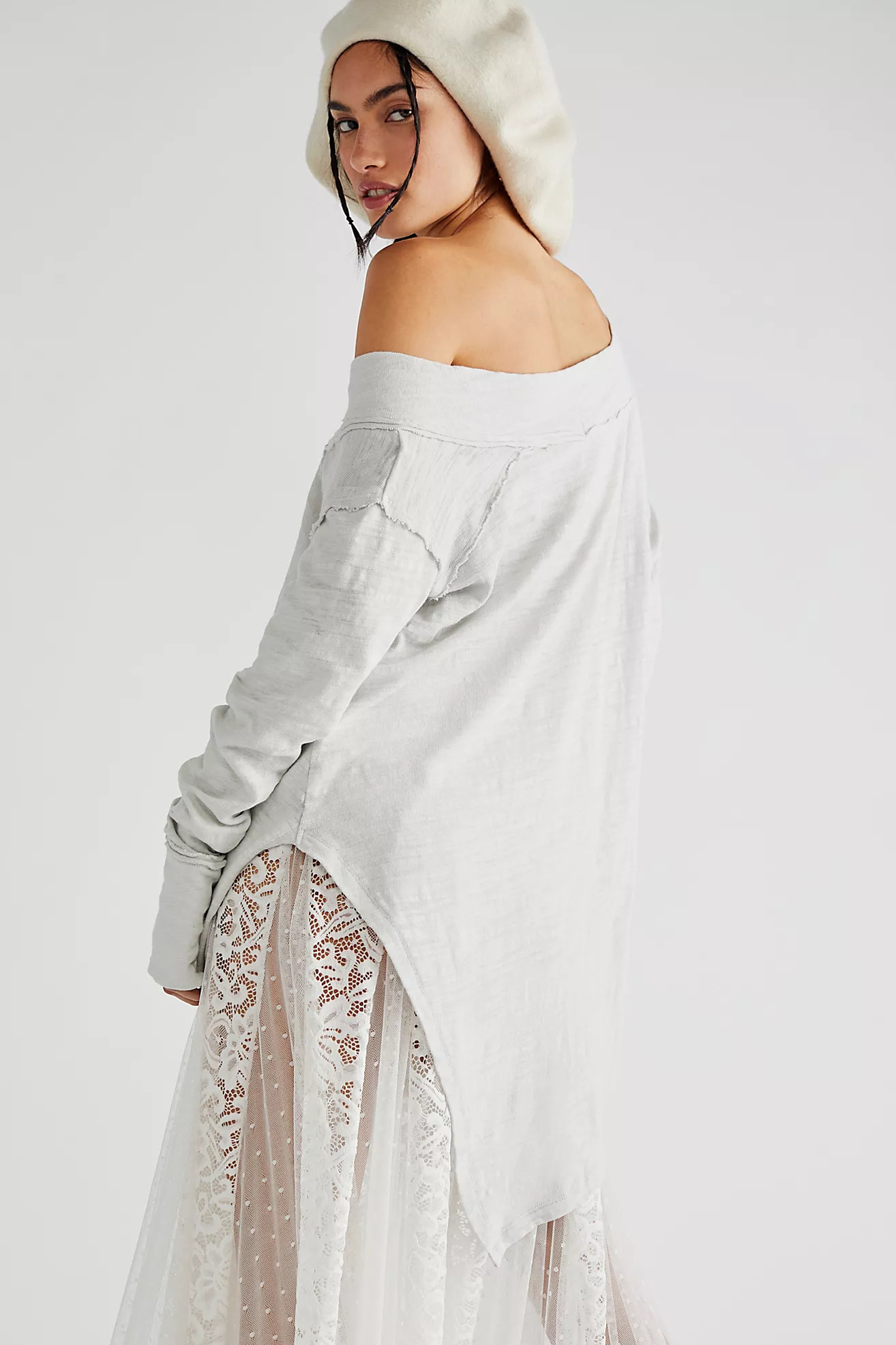 We The Free To The Right Longsleeve | Free People (Global - UK&FR Excluded)
