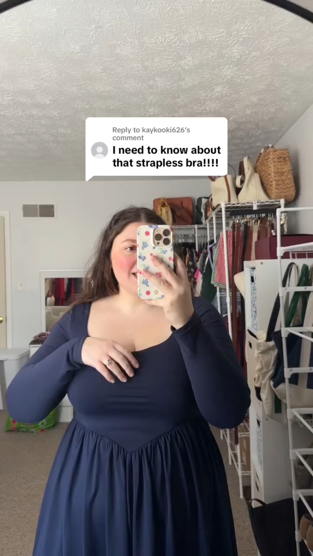 if you are a bigger cup girly you need a long line bra! 🤍 #fullcoveragebra #straplessbra #bustier #supportivebra #plussizebra