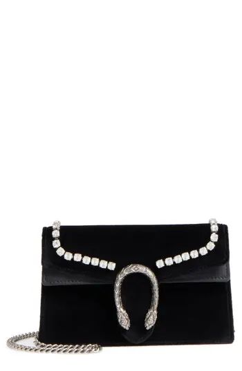 Gucci Gg Super Mini Marmont 2.0 Velvet Clutch - | Nordstrom