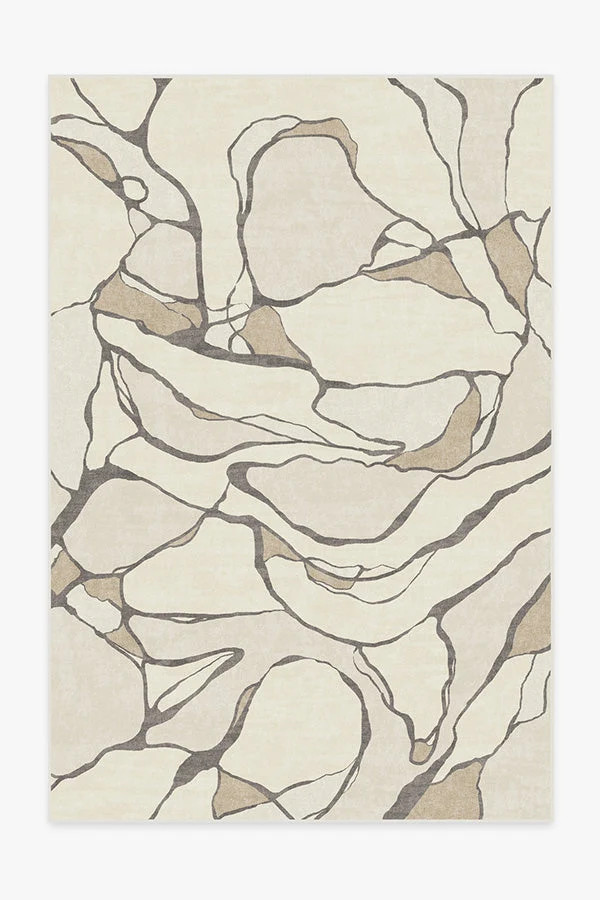 Aude Creme Rug | Ruggable