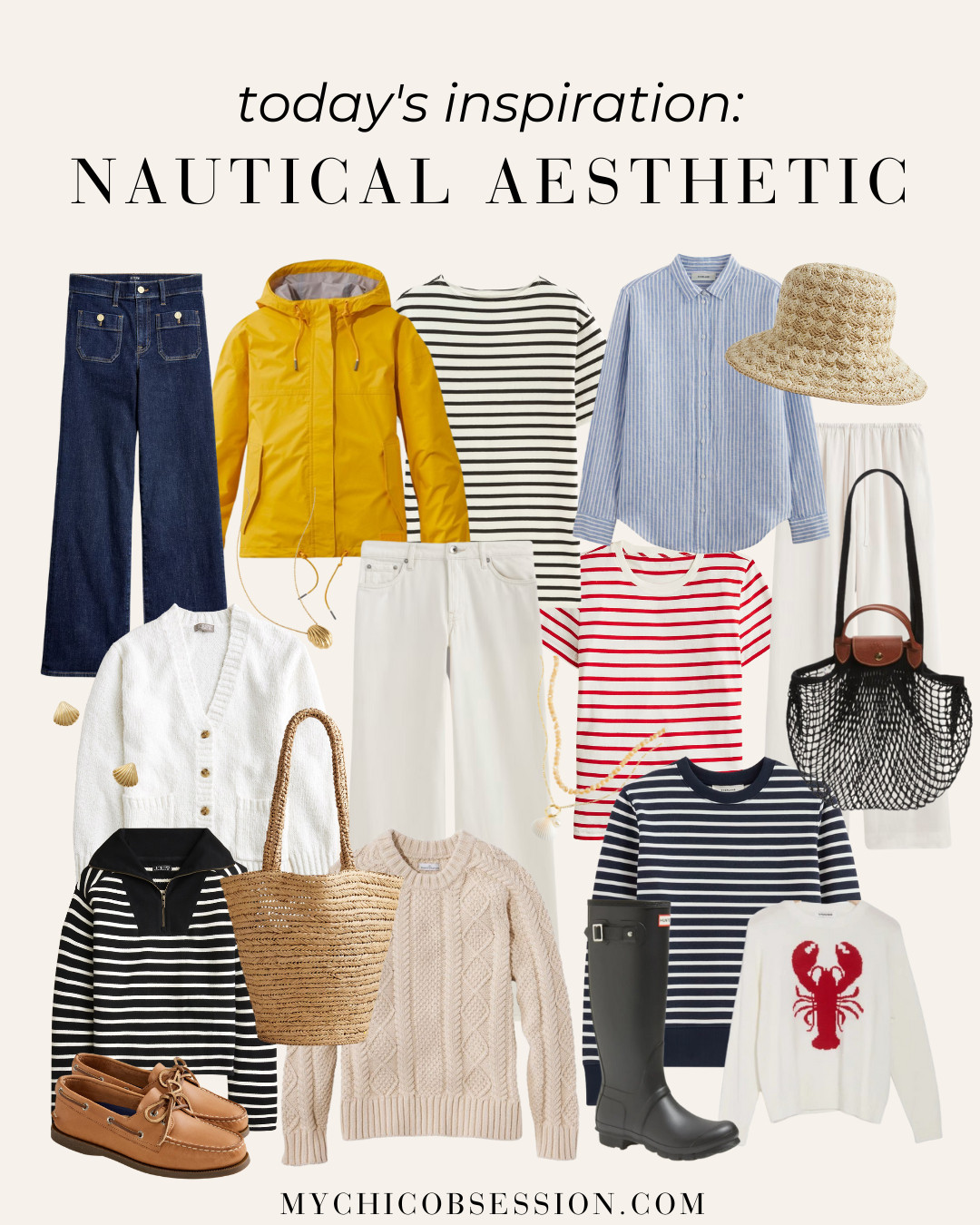 Let the nautical aesthetic inspire your summer outfits. Lean into coastal details, waterproof gear and of course, breezy linens. 

 #LTKSeasonal #LTKShoeCrush #LTKItBag