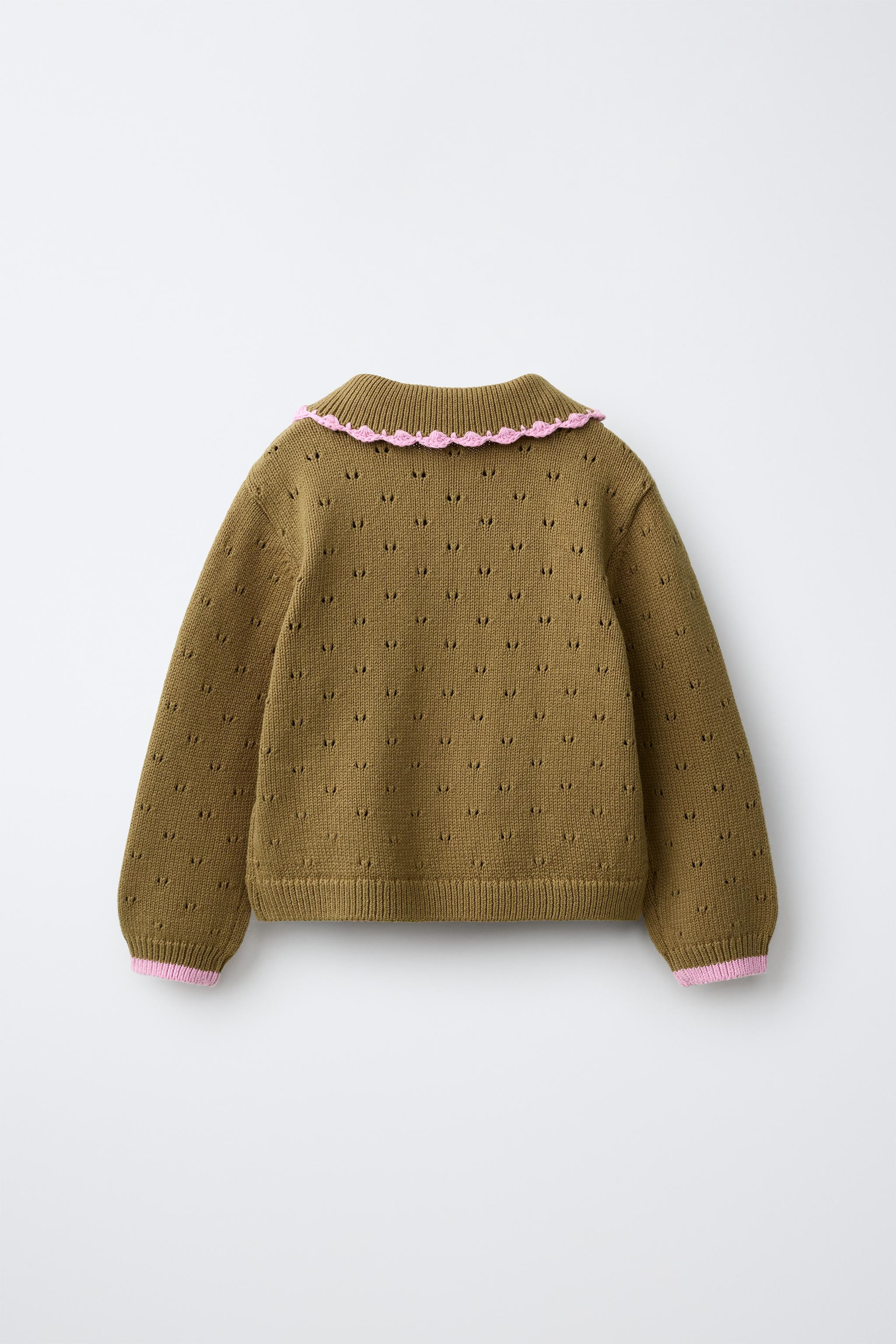 CONTRAST KNIT POLO | Zara US