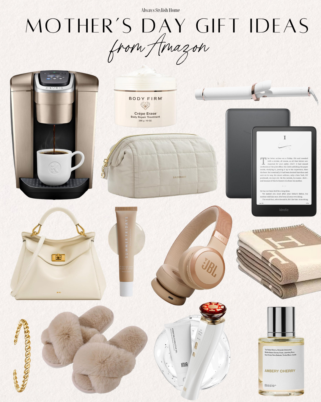 Amazon Mother’s Day gift ideas that she’ll actually love 🤍 If you’re shopping for the mom who loves cozy home finds, beauty, fashion, coffee, or self-care, Amazon has so many thoughtful gift ideas that feel special without breaking the bank. These are the perfect Mother’s Day finds for moms, grandmas, mother-in-laws, and new moms. amazon mother’s day gifts, mother’s day gift ideas, gifts for mom, amazon gifts for mom, mother’s day amazon finds, thoughtful gifts for mom, affordable mother’s day gifts, self care gifts. #MothersDay #MothersDayGiftIdeas #AmazonFinds #GiftIdeasForMom #AmazonGifts 

 #LTKMothersDay #LTKmomlife #LTKselfcare