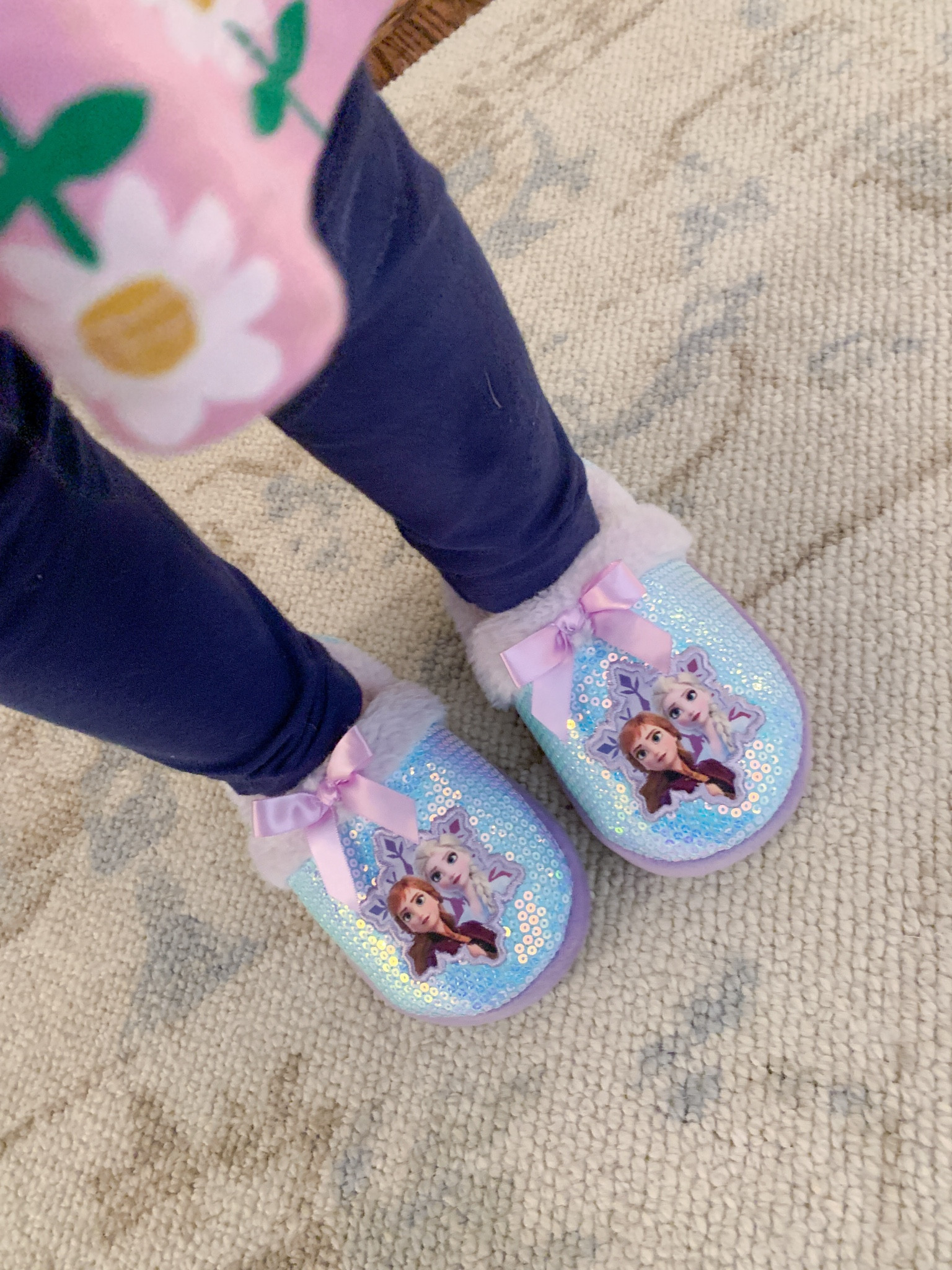 Our elf gave sloane her frozen slippers and she’s obsessed!  They are super cute for any little girl on your Xmas list 

#LTKKids #LTKGiftGuide #LTKShoeCrush
