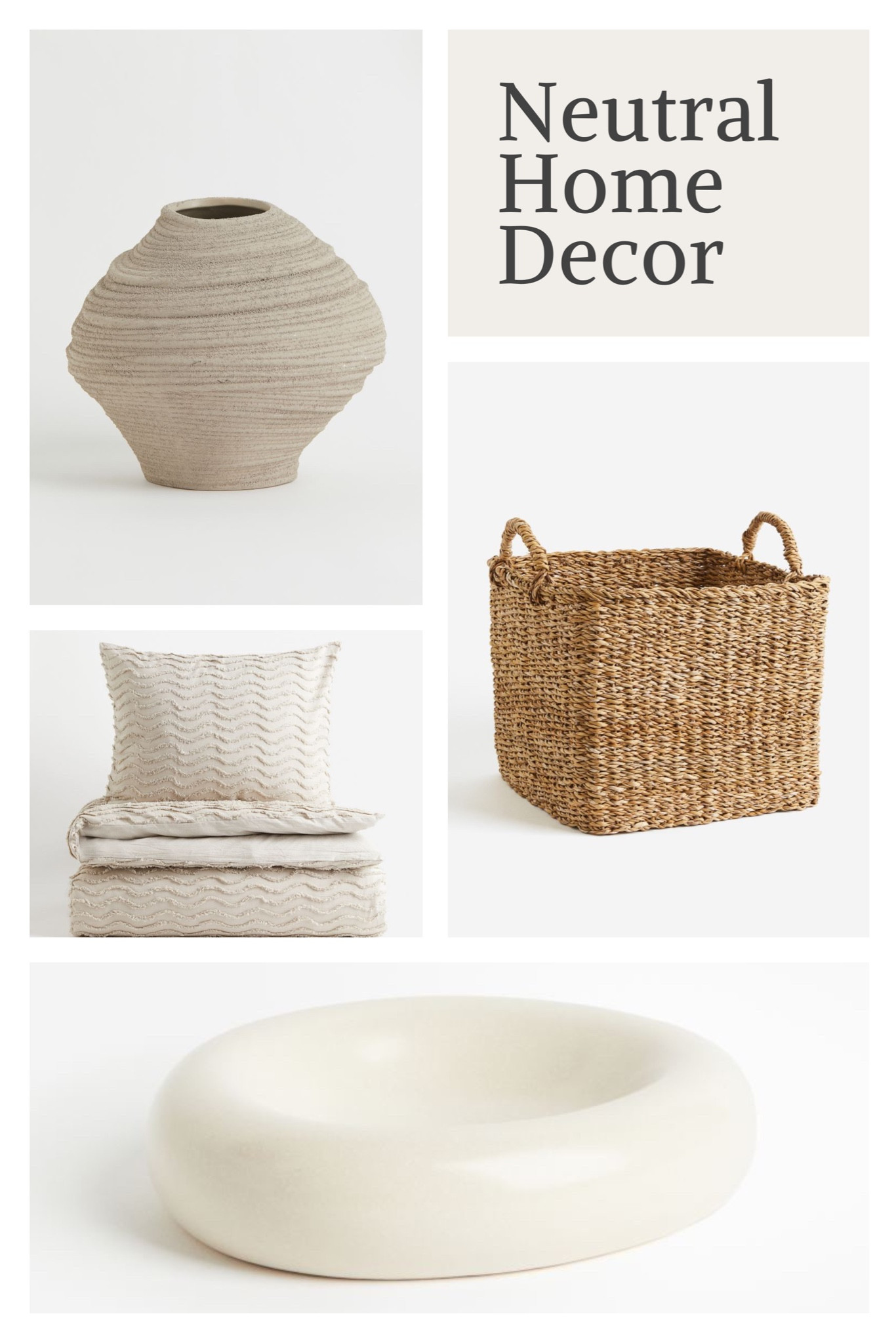So beautiful neutral home decor for spring 

#LTKhome #LTKU #LTKfindsunder50