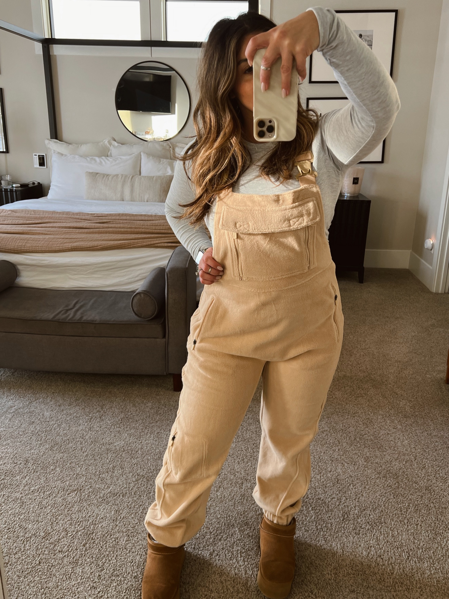 in the single digits over here 🥶

these fleece overalls are so cozy and warm!

#LTKmidsize