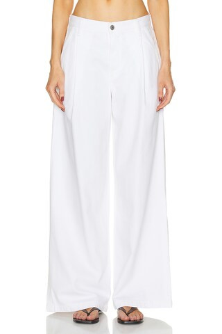 AGOLDE Ellis Trouser Jeans in White | FWRD 