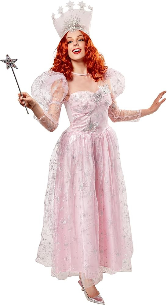 Rubie's womens Wizard of Oz Glinda Costume Dress and Tiara | Amazon (US)