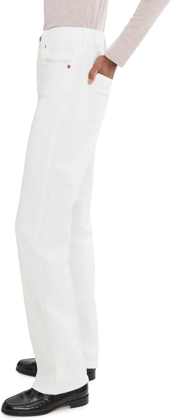 Levi's Women's Ribcage Straight Full Length Jeans | Amazon (US)