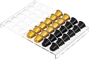 Sumerflos Coffee Pod Storage Organizer Tray Drawer, Holds 42 Capsules Compatible with Nespresso o... | Amazon (US)