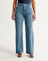 Curve Love High Rise 90s Relaxed Jean | Abercrombie & Fitch (US)