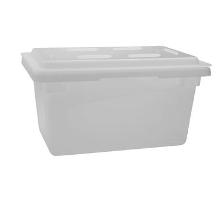 Winco PFHW-6 Food Storage Box, 18" X 12" X 6", Stackable, Polypropylene, White --PFHW-6 | Amazon (US)