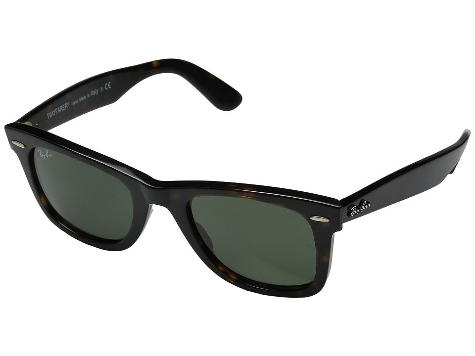 Ray-Ban - RB2140 50mm (Tortoise/G-15xlt Lens) Fashion Sunglasses | Zappos